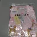 Ekouaer Womens Silk Satin Pajamas Set Animals Print Pjs Button Down Short Sleeve Lounge Set 2 Piece Sleepwear (Small, Black Leopard)