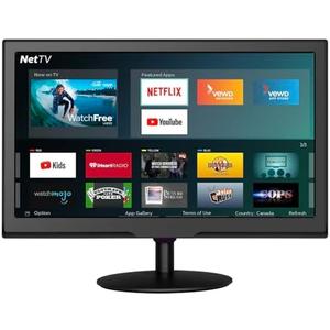 Jexiop 20inch Smart TV,Full HD 1080p LED Flat Screen with ATSC TV,with Built-in HDMI USB Suitable for Kitchen Kid's Room Basement or RV Camper