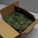 12 FT (2 * 6FT) Realistic Artificial Cedar Pine Garland - Thick Lush Full Faux Greenery Garland for Fireplace Mantle, Indoor Outdoor Christmas Holiday Home Party Decorations