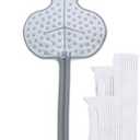 Ossur Cold Rush Cold Therapy Shoulder Pad | Ergonomic Shoulder Ice Pack Wrap for Post-Operative Pain and Swelling | Shoulder Pads with Hose Connectors and Elastic Straps (Large)