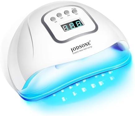 JODSONE U V LED Nail Lamp, Nail Dryer for Gel Polish, Led Light with Automatic Sensor & 4 Timers JODSONE U V LED Nail Lamp, Nail Dryer for Gel Polish, Led Light with Automatic Sensor & 4 Timers