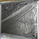 Medicine Cabinet with Mirror, 14x18 Inch Black Bathroom Mirrored Cabinet, Metal Framed Wall Cabinet with Beveled Mirror, Modern Surface Mount or Recessed Medicine Cabinet with Storage