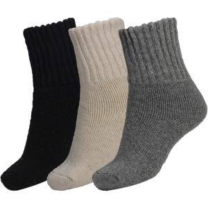 BomKinta Boot Socks for Women Winter Solid Thick Warm Socks Cozy Crew Socks Christmas Gift (Medium, Mix-color 5)