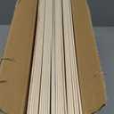 24 Pack 12"x12"Basswood Sheets 1/8",3mm Basswood for Laser Cutting,3mm Plywood Unfinished Wood Craft Wood for DIY Ornaments and Models Drawing Painting Engraving Wood Burning and Laser Cutting