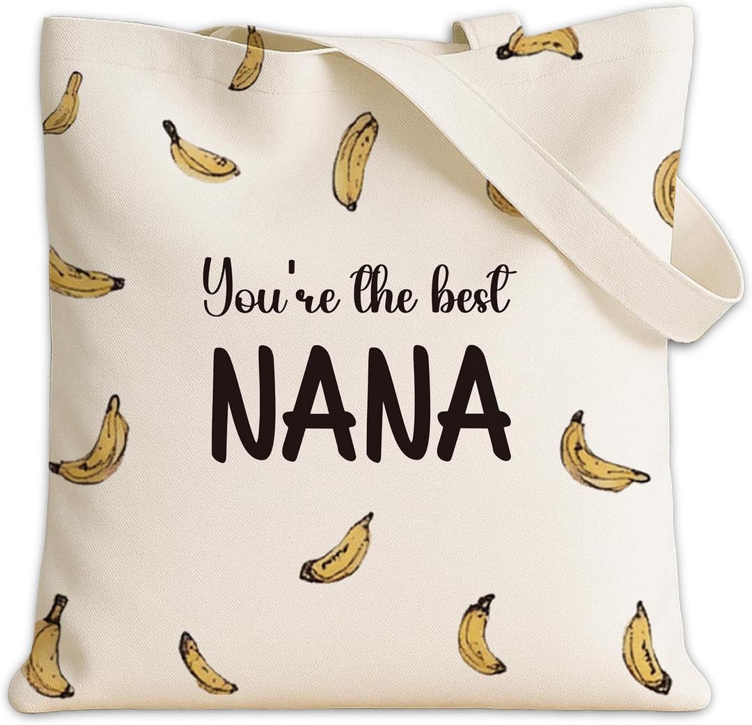 Canvas Tote Bag for Women, Tote Bag with Zipper Inner Pocket