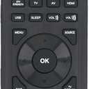 AULCMEET RM-C3017 Replacement Remote Control Compatible with JVC LCD LED HDTV LT-55UE76 LT55UE76 T-29EM75 LT-32EM75 LT24EM74