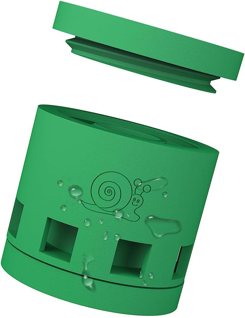 Aquarium Safe Snail Catcher - Reusable Snail Containment Tool for Fish Tanks (Green)