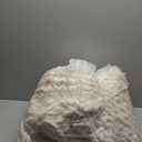 Admitrack Chunky Knit Blanket Throw 51"x63", 100% Hand Knit Chenille Throw Blanket for Sofa & Home Decor, Soft and Cozy Knitted Throw Blankets (Ivory51"x63")