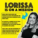 Lorissa's Kitchen Beef Jerky Mini Sticks, Premium Grass Fed & Finished, Original Smoke Show Flavor - 4g Protein, On the Go Snacks, Free from Top 9 Allergens, Non-GMO, Gluten-Free, 0.5 Oz (24 Count) (EXP 02/21/26)