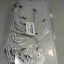 Coloch 24 Pack Clear Cupcake Box with Handle, 12 x 3 x 3 In 4 Count Plastic Cupcake Container with 4 Count Baked Dessert Box, for Cupcake, Dessert, Muffins, Party, Mother's Day, Wedding