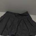 Chouyatou Women's Casual Plaid High Waist A-Line Wool Pleated Short Skirt, S