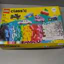 LEGO Classic Creative Vehicles, Colorful Construction Brick Building Kit with Ice Cream Truck, Police Car Toy, Model City Cars and More, Gift or Car Toy for Boys, Girls and Kids Ages 5 and Up, 11036