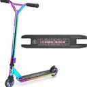 Pro Scooter - Stunt Scooter for Kids 8 Years and Up - Perfect for Beginners Boys and Girls - Best Trick Scooter for BMX Freestyle Tricks Colorful 
