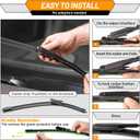 AUTOBOO 28"+28" Windshield Wipers with 12 Inch Rear Wiper Blade Replacement for Ford Focus 2012 2013 2014 2015 2016 2017 2018 -Original Factory Quality (Pack of 3)