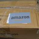 zesthome 8x10 Area Rugs for Girls Bedroom, Non-Slip Backing Washable Rugs, Vintage Large Pink Rug, Stain Resistant Nursery Room Rug (Pink/Blue,8'x10')