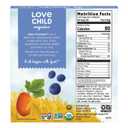 Love Child Organics Oaty Chomps Blueberry + Carrot Bars, 4 oz (Pack of 8) (EXP 10/01/26)