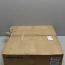 Lighceac 17.7" Gold Semi Flush Mount 2-Tier Crystal Ceiling Light Fixtures for Dining Room Modern Industrial 8-Light Chandeliers Lighting for Bedroom Entryway Hallway Kitchen Island Living Room Foyer - Missing Hardware