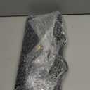 Woven Clutch Purses for Women, Formal Satchel Leather Evening Bag Shoulder Handbag (Black)