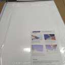 SATECH Sticky/Tacky/Adhesive Mat 24" x 36" White (Case of 3 Mats Plus One Frame) 