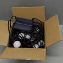 Solar String Lights Outdoor LED Patio Lights Waterproof Diamond Ball Atmosphere String Lights for Party Wedding Garden Decor (Color : B)