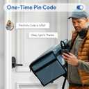 Keypad Door Lock with Handle: Keyless Entry Smart Lock for Front Door, NICE DIGI Electronic Digital Door Lock, Easy Installation
