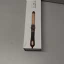 Prizm Nano Titanium Automatic Rotating Curling Iron 1 Inch Worldwide Dual Voltage Curling Wand 11 Temperature Hair Iron Effortless Curls Spinning Barrel LCD Display Negative Ions 360 Swivel Cord