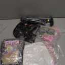 EBYTOP 2023 Old Lady Costume for Kids Granny Dress Halloween Accessories for Girl (Medium(8-10yr), Set1-wh)