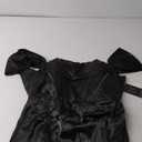 Ryanth BLack Satin Dress with Corset 10