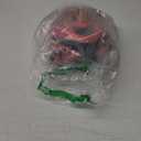 Schwinn Thrasher Helmet for Adults, Size 58-62 cm for Riders Ages 14+, Microshell, Adjustable Dial & Straps, Interior Padding, Air Vents, Lighted or Unlit, Visor, Adult Bike Helmet (Red)