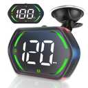 SinoTrack Universal GPS Speedometer, Car HUD Display with Large Screen & Speed Alarm | Heads-Up Display for All Vehicles Overspeed Warning Night Mode, Real-Time Speed Tracking