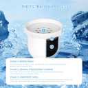 Water Pitcher Replacement Filter Compatible with Clearly Filtered Water Filter Pitcher, 100-Gallon Long-Life, BPA Free, 2 Packs (No Primer Bag)