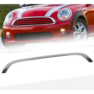 KARPAL Chrome Hood Trim Molding Compatible with 2007-2015 Mini Cooper R55 R56 R58 R59 Replaces 51132751040