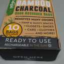 Activated Charcoal Odor Absorber for Strong Odors in Car, Closet, Shoe, Basement. 10 Activated Charcoal Bags Odor Absorbers for Home. Bamboo Charcoals Air Purifying Bag Charcoals Deodorizer Eliminator