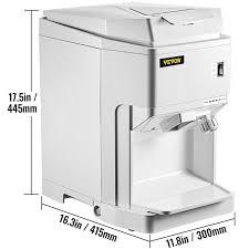 VEVOR 110V Electric Ice Shaver Machine 250W,Snow Cone Maker Tabletop with Adjustable Ice Texture,Ice Shaving Machine 265lbs/h for Home and Commerical Use