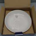 getstar Pasta Bowls, Large Salad Serving Bowls (9.2 inch/42 oz), Ceramic Bowl Plates Set of 4, Farmhouse Embossments, Microwave and Dishwasher Safe