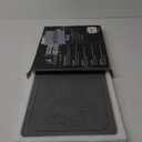 Stone Dish Drying Mat for Kitchen Counter  Diatomaceous Earth Drying Mat | Fast-Absorbing, Minimalist Design, Durable Diatomite | Non-Slip, Heat Resistant, Easy-to-Clean | 16"x12" | USA Brand