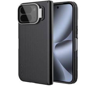 Nillkin for Google Pixel 10 Pro Fold Case with Kickstand & Camera Cover Protection | Frosted Shield | Prop Stand Functionality | Black Color (Non-Magnetic)