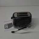 Toastmaster 2-Slice Cool Touch Toaster, black with stainless accent