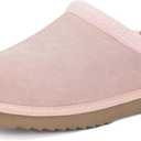 Women's Men's Slippers Platform Mini Boots for Women Genuine Suede Platform Slip-on Slippers Cozy Water Resistant Faux Fur Warm Winter Fuzzy House Shoes Indoor Outdoor (Pink)