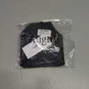 Womens Sleeveless Crop Tops Scoop Neck Racerback Sports Tank top Athletic Yoga Workout Tops Built in Shelf Bras Padded (X-Small, Carbon Black)