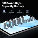 2026 Android Tablet with Gemini AI,16GB+1TB Expand,10.1 inch Tablet,Octa-core CPU,Dual Camera,WiFi6, 6000mAh,Widevine L1,Split Screen,Family & Work,Gift for Him Her Birthday Anniversary Present (Gray)