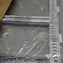 UPGRADED 240364787 Refrigerator Crisper Drawer Cover with 240350608 Crisper Glass Replacement Compatible with Frigidaire kenmore Refrigerator Drawer Replacement, Fridge Crisper Pan Drawer Cover