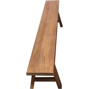 Indoor Wooden Bench Multifunctional Elm Solid Wood Dining Bench for Bedroom, Farmhouse Dining Room Foyer Living Room 39"x10"x18"