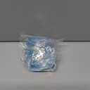2 x Squeeze Stress Relief Cubes, Cube Stress Ball Slow Rise Ice Cube for Adult (Blue)