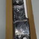 ENJOYBASICS 2 Pack Adjustable Spring Tension Curtain Rods 32 to 66 Inches, Stainless Steel Matte Black Shower Rod No Drilling for Window, Bathroom, Closet, Room Divider, 7/8" Diameter