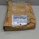 Arch Wall Mirror for Bathroom,Mirrors for Wall, Small 16"x12",Vanity Mirror for Bedroom Dresser, Entryway, Living Room, Aluminum Alloy Metal Frame (Wood Grain)