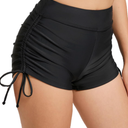 Womens Swim Shorts High Waisted Tie Board Shorts Bathing Suit Bottoms Tummy Control Swimsuit with Liner XL