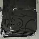 Under Bed Blocker for Pets, Gap Bumper for Under Bed, Stop Things Going Under Bed or Sofa Couch, Toys Blocker for Cats Dogs, Easy to Install, Total 7" Height 78.5" Length, Black