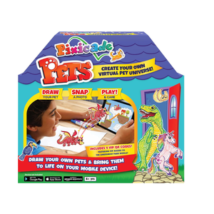 Pets VIP: Draw Your Own Pets & Bring Them to Life On Your Mobile Device or Tablet- Create Your Own Virtual Pet Universe Bonus Amusement Park- STEM Toys for Ages 6+ Pets VIP: Draw Your Own Pets & Bring Them to Life On Your Mobile Device or Tablet- Create Your Own Virtual Pet Universe Bonus Amusement Park- STEM Toys for Ages 6+