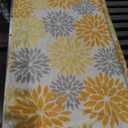 Artoid Mode Table Linen, Flowers, Yellow Dahlia, Summer, Seasonal, Kitchen Table Decoration, Indoors, Holidays, Party Decor, size: 49" x 58"
